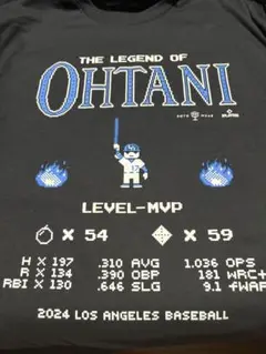 【新品】MLB 大谷 翔平 2024 MVP記念 Tシャツ size XL
