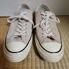 Key様 専用 CONVERSE スエードPINK ローカットスニーカーのサムネイル
