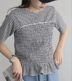 fredyemueシャーリングカットソーブラウスのサムネイル
