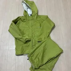 ライムグリーン レインウェア セットアップ　150