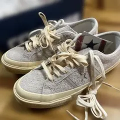 CONVERSE ALL STAR スエードスニーカー ホワイトグレー