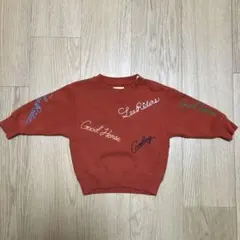 Lee トレーナー 80サイズ オレンジ