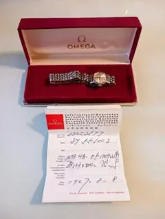 オメガ レディマティック◆OMEGA 1967年購入 稼働 レディース 自動巻きのサムネイル