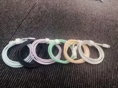 TypeC-C 6本セット カラフル PD60 1m