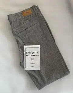 【美品】ikka GOKU楽パンツ M スラックス 小泉孝太郎さん着用モデルのサムネイル