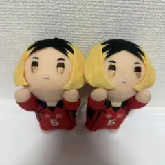 一番くじ　ハイキュー!! 孤爪研磨 ぬいぐるみ 2体セット