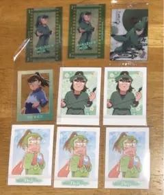 忍たま乱太郎 中在家長次 まとめ売り ぱしゃこれ ウエハース クリアカード