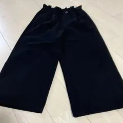 GU 黒 ロングパンツ 120サイズ