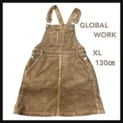 GLOBAL WORK グローバルワーク 130 サロペット スカート キッズ