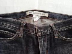 GAPヴィンテージULTRA LOW RISE デニムジーンズ、カスタマイズ