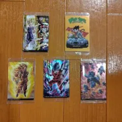 イタジャガ　ドラゴンボール カード5枚セット