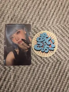 HANA 完全生産限定盤　トレカ＆ステッカー　JISOO