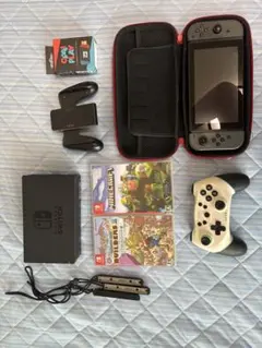 G*k様 Nintendo Switch 本体+ゲームソフト2本+コントローラー
