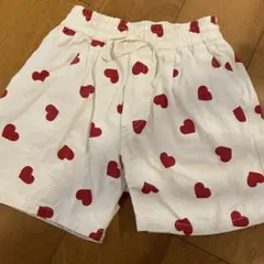 LOWRYS FARM ハート柄ショートパンツ