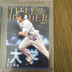 【プロ野球チップス】2019 金子侑司タイトルホルダーカード