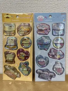 サンリオウォーターシール　ポムポムプリン　シナモロール　2個セット