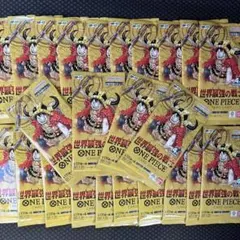 ワンピースカードゲーム 世界最強戦戦士　パック まとめ売り　36パック　未サーチ サーチ済み】ワンピースカードゲーム 世界最強の戦士 36パック - メルカリ