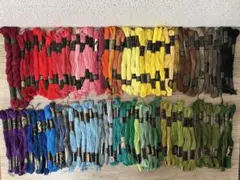 ヴィンテージ　レトロ　刺繍糸　約95本　まとめ売り　OLMPUS 他