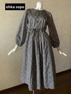 ✰ehka sopo 花柄ワンピース