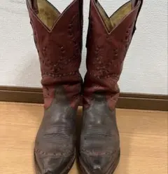 TonyLama トニーラマ　ウエスタンブーツ　赤みブラウン　6B 23㎝のサムネイル