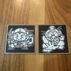 ビックリマン秘蔵外伝シール ヤマト王子&忍ニク満2枚セット