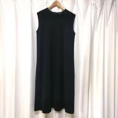 CLANE 】プリーツワンピース 2way ブラック ノースリーブ - メルカリ