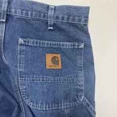 Carhartt FR デニムペインターパンツ ワイド バギー 古着 - メルカリ