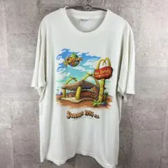 90s《USA製古着》ディズニー ミッキー 両面プリントTシャツ アトランタ 
