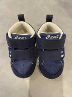 asics ネイビー ベビーシューズ