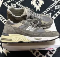New Balance 40周年記念モデルM991UKF 26.5cm グレーのサムネイル