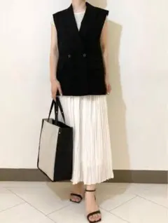最終値下　theory luxe crisp linen ambi ジレ　極美品 2026年最新】Theory luxe レディース ベスト・ジレの人気アイテム