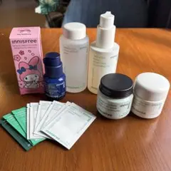 新品★イニスフリー　グリーンティー　化粧水　美容液　クリーム　5点セット