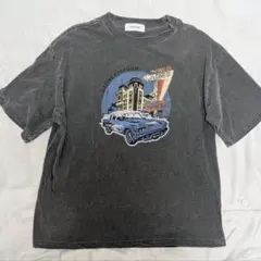 CIAOPANIC ピグメント グラフィックTシャツ M スミクロ