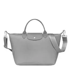 LONGCHAMP プリアージュ ネオ ショルダーバッグ M グレー