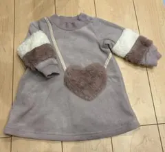 値下げしました⭐︎Crescent パープルトレーナー 80