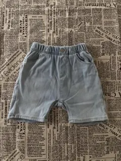 ZARA デニム風ポケット付きショートパンツ 2-3歳