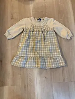 EAST BOY チェック柄ワンピース