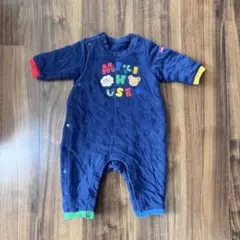 ミキハウス★キルティングロンパース★70