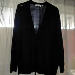 ANYA HINDMARCH UNIQLOコラボ　ネイビーカーディガン XL