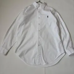 POLO RALPH LAUREN ホワイト　白　ワイシャツ　ポニー　ビジネス