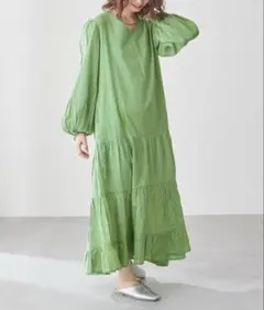 CIAOPANIC TYPYチェックボリュームワンピース