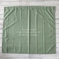 カフェカーテン グリーン　緑 / 花に囲まれた生活