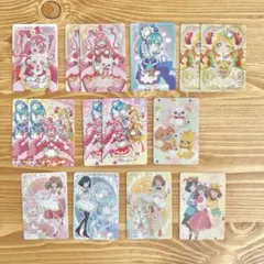 プリキュアキラキラカードグミ デリシャスパーティプリキュア 15枚セット