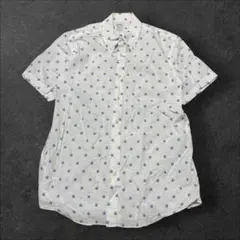 Brooks Brothers ヨット柄 ハーフスリーブ ボタンダウン シャツ