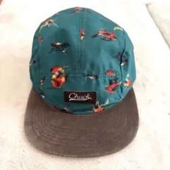 Chuck originals キャップ バード 鳥柄 グリーン 帽子のサムネイル