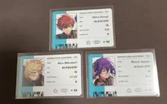 あんスタ　ALKALOID　TRIP特典 id風カード　3枚セット