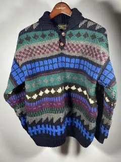 Canamba! Lime WOOL100% カナディアンセーターのサムネイル