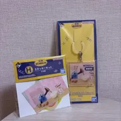 パペットスンスン　一番くじ　G賞 アクリルコレクション　H賞 ステッカーセット