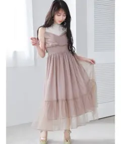 ✧【大谷映美里コラボ】レイヤードキャミワンピース　Mサイズ　dazzlin✧