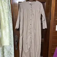 ハンドメイド作家さま　コットンシャツワンピース